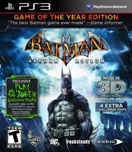 Batman: Arkham Asylum GoTY Edition (2009) [3K3Y] PS3